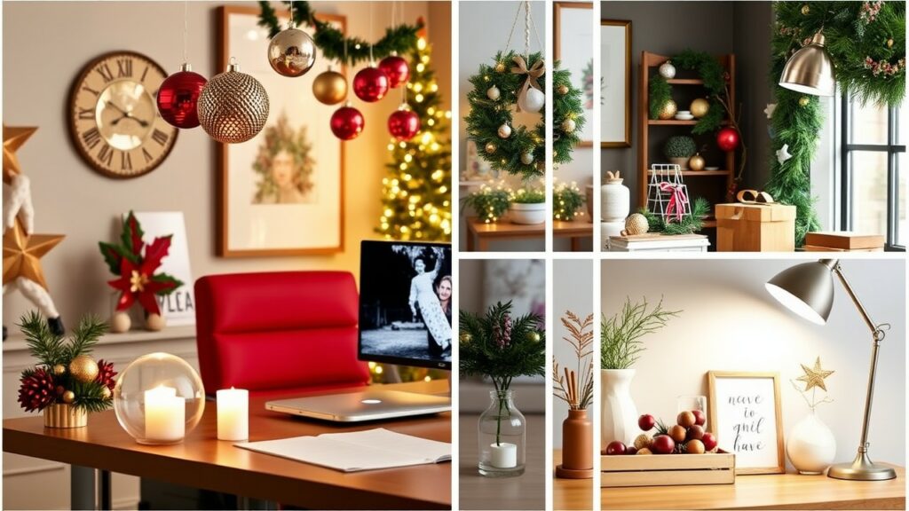 Family-Friendly Christmas Office Decor