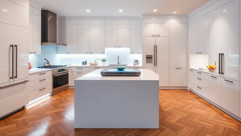 High-Tech Smart Kitchen Decor Transformation