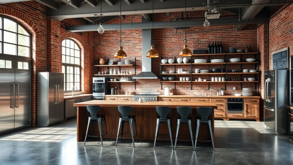 Industrial Kitchen Decor Transformation