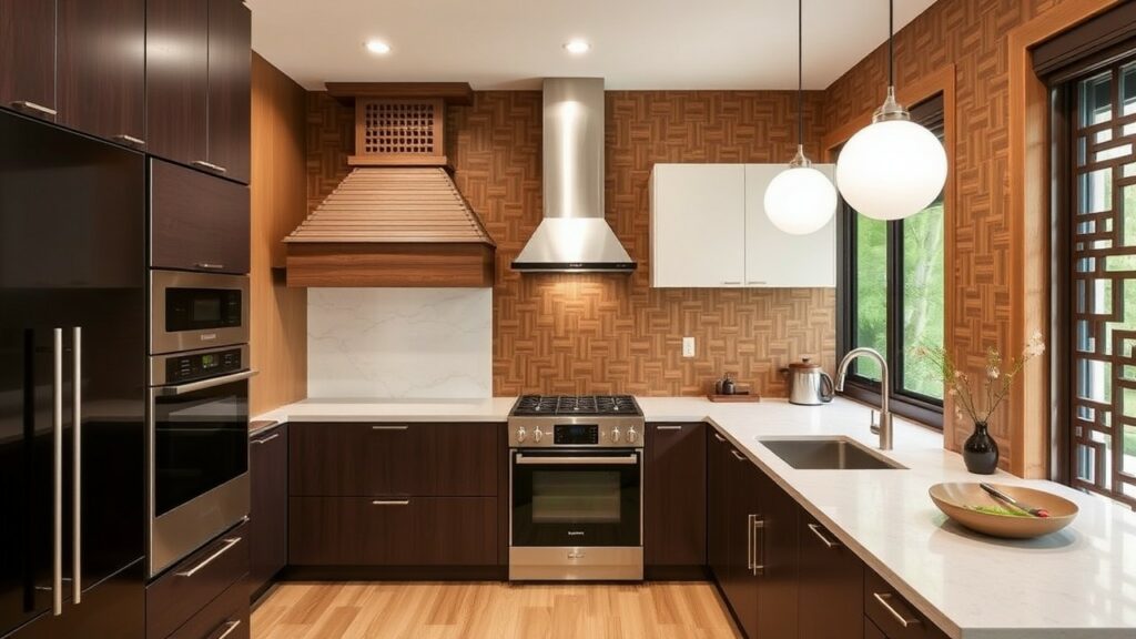 Innovative Asian Inspired Kitchen Design