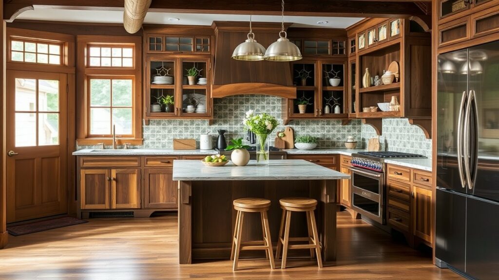 Innovative Craftsman Kitchen Design