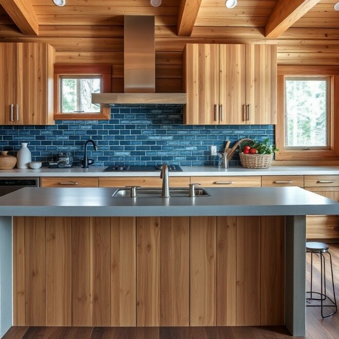 Innovative Ways to Use Mountain Cabin Kitchen in Your Kitchen Design