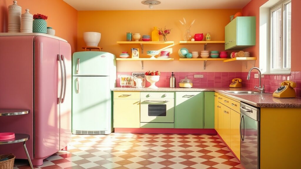 Innovative Retro Kitchen Design