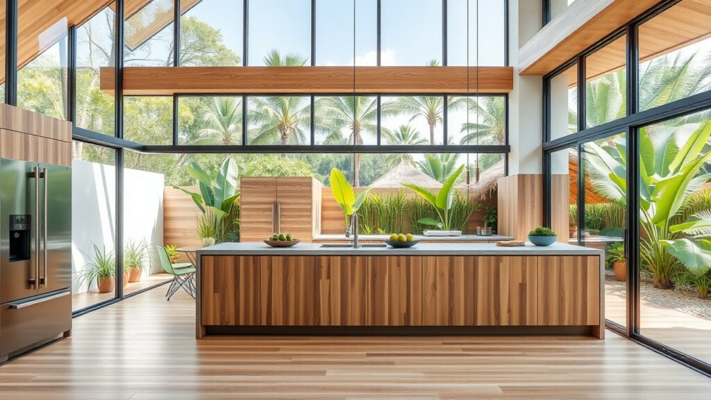 Innovative Tropical Kitchen Design