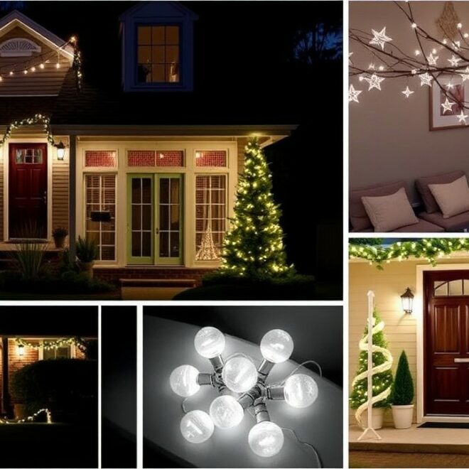 20 Minimalist Outdoor christmas lights That Are Easy to DIY (#10 Is a Game-Changer!)