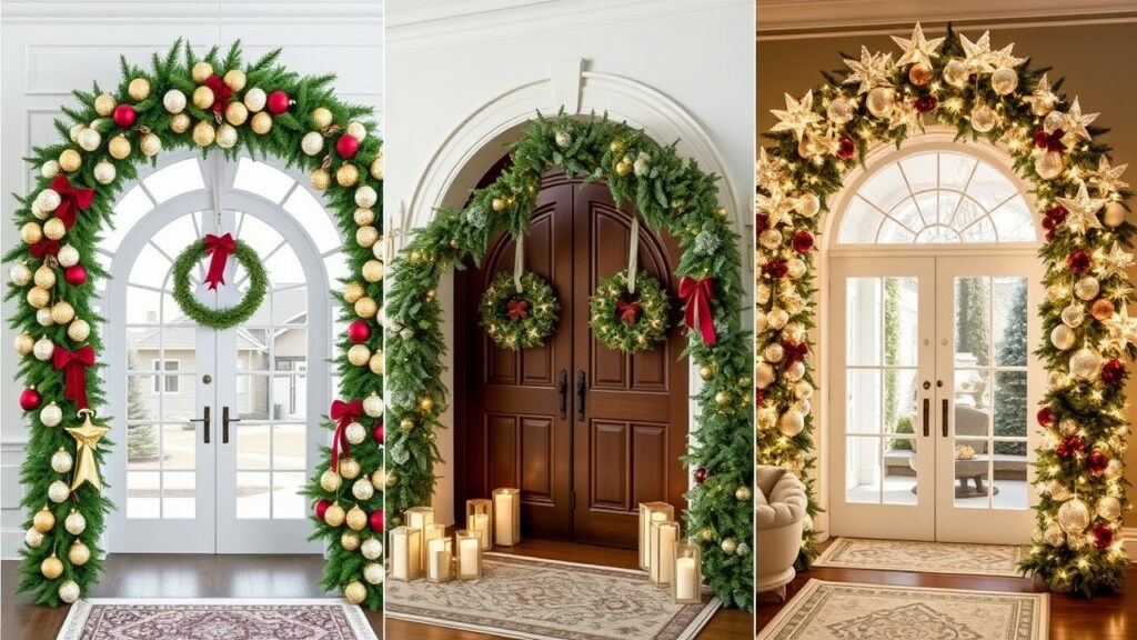 Stunning Archway Christmas Decorations Indoor