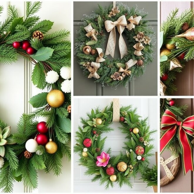 15 Stunning Diy christmas wreath To Brighten Your Home (#12 Will Surprise You!)