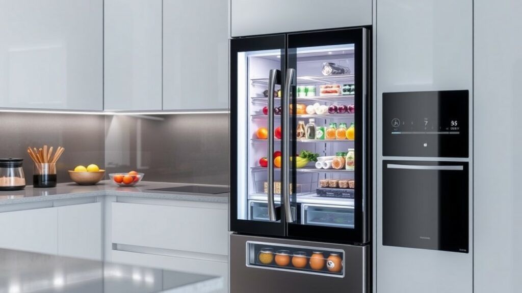 Unique High-Tech Smart Kitchen Design