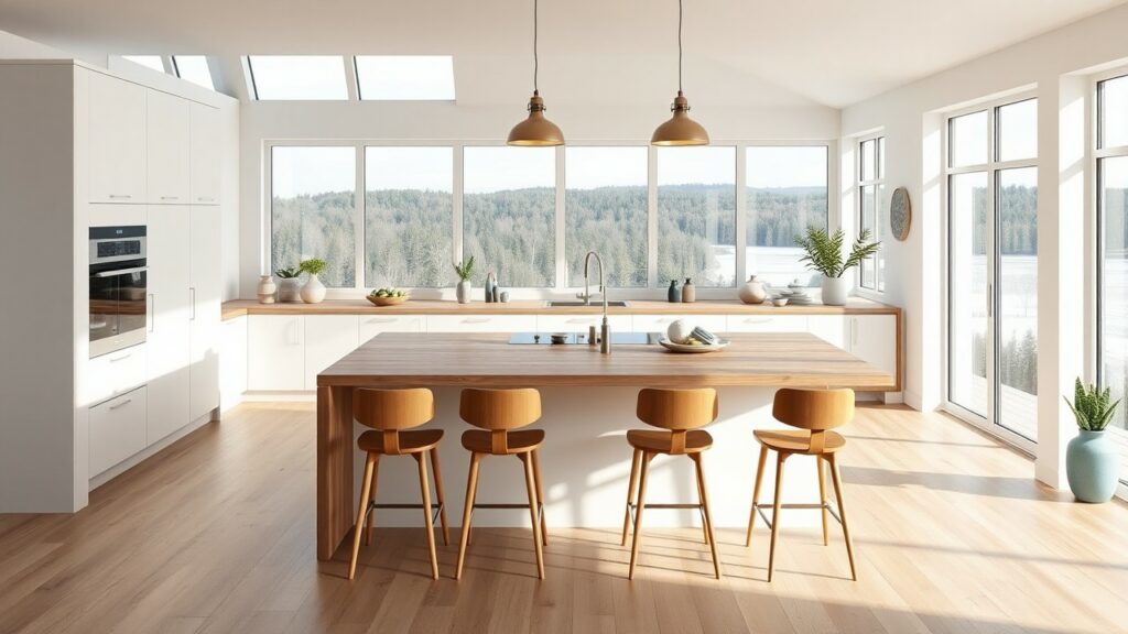 Unique Scandinavian Kitchen Design