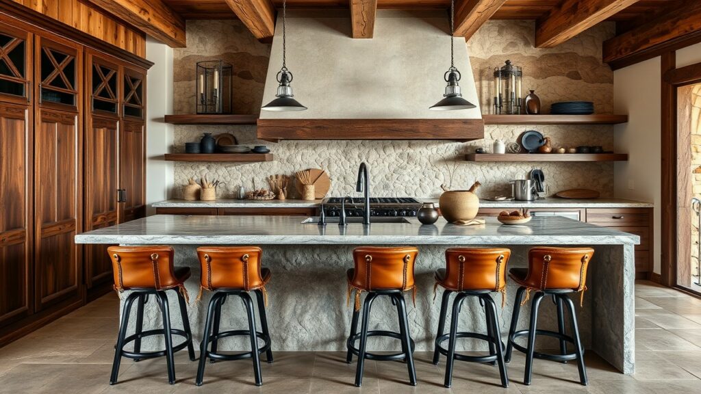 Unique Southwestern Kitchen Design