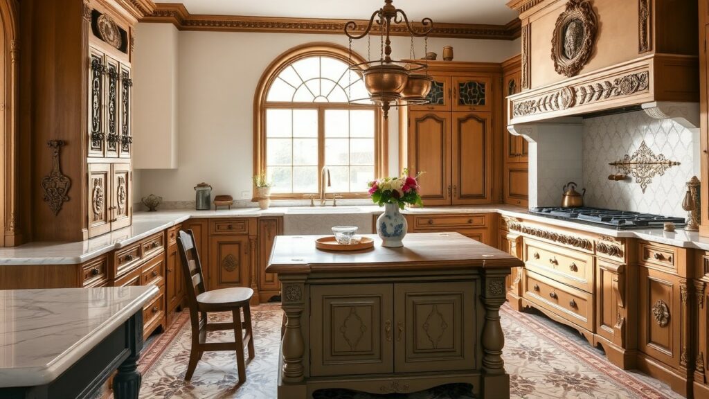 Unique Victorian Kitchen Design