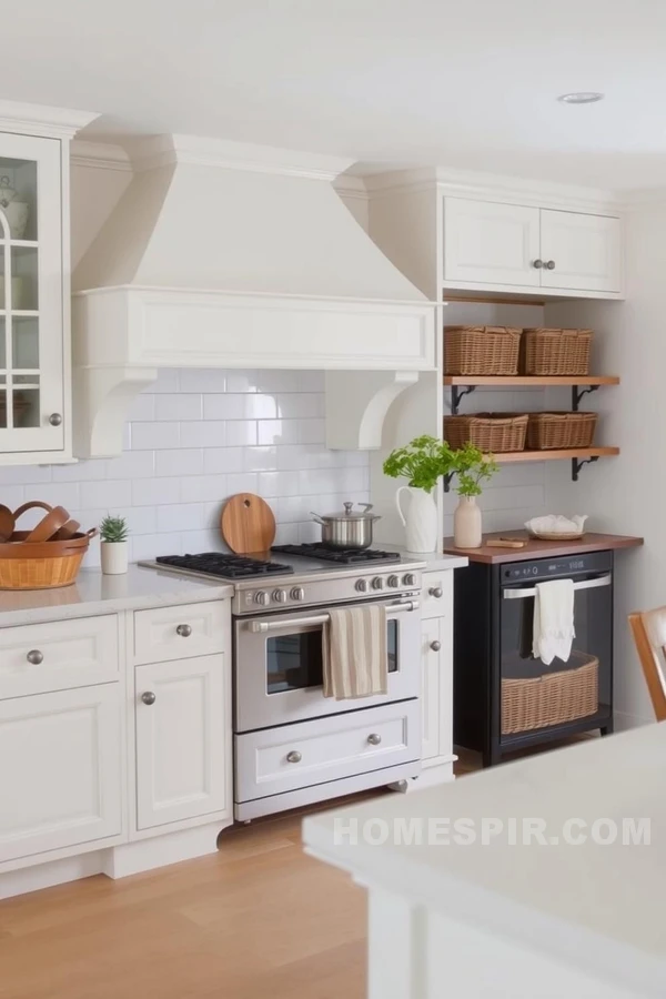 Neutral Tones with Vintage Kitchen Accents