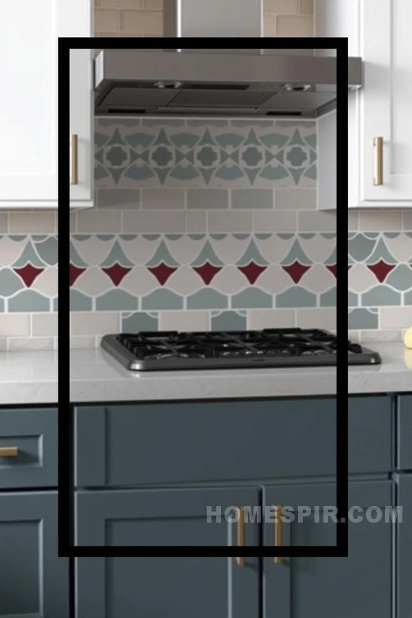 Pop of Flair Retro Backsplash Ideas