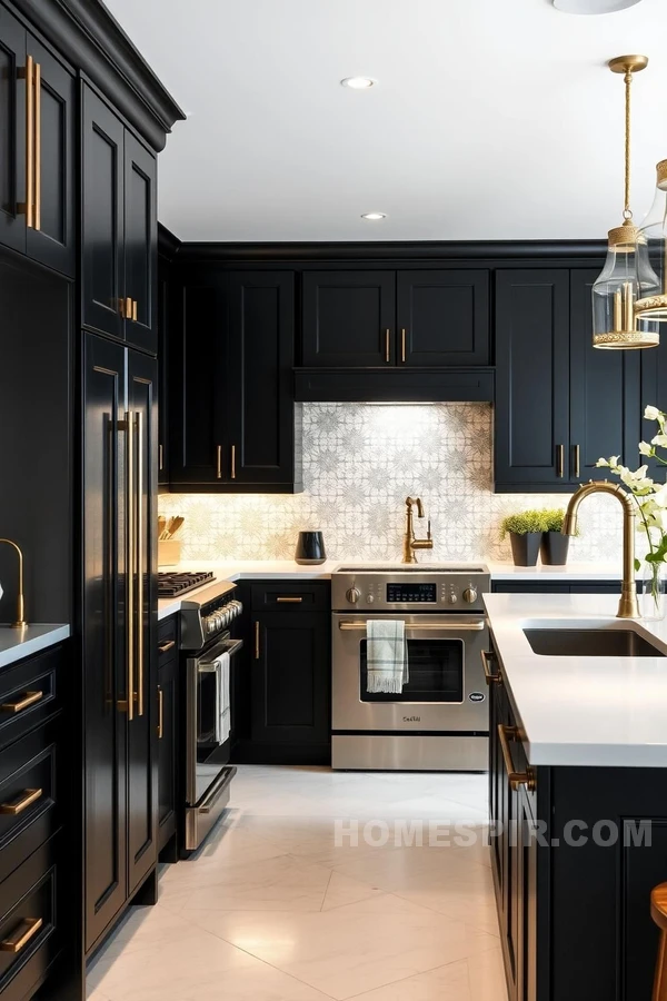 Seamless Fusion of Antique and Modern Kitchen Trends