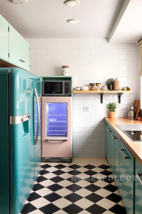 Seamlessly Integrating Retro and Modern Appliances