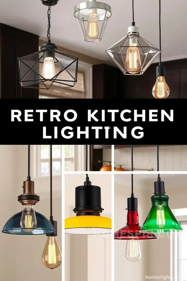 Timeless Retro Kitchen Lighting