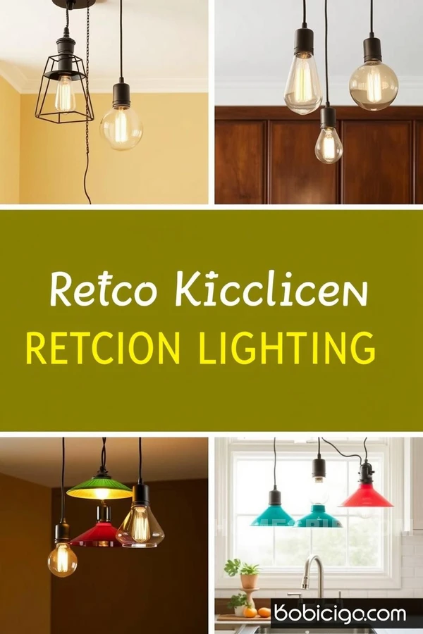 Vintage-Inspired Kitchen Lighting Solutions