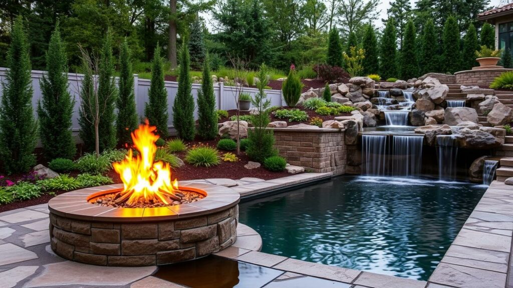 15 Luxury Fire and Water Garden Inspirations and Ideas