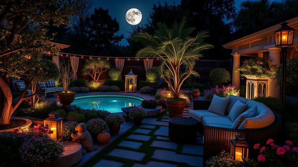 16 Moonlit Serenity Luxury Garden Inspirations and Ideas