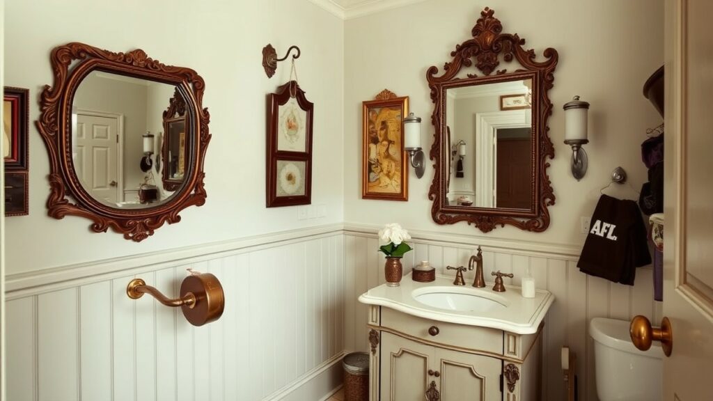 18 Antique-Inspired Luxury Bathroom Ideas