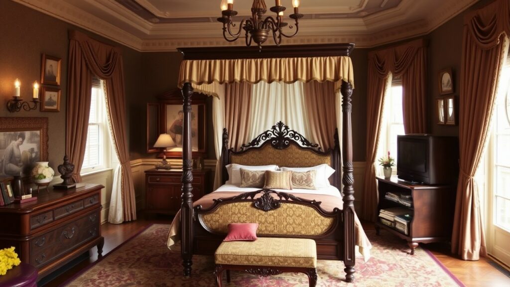 18 Classic Victorian Luxury Bedroom Inspirations