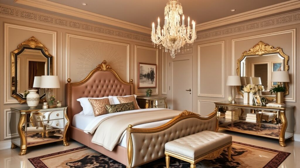 18 Hollywood Glam Luxury Bedroom Designs