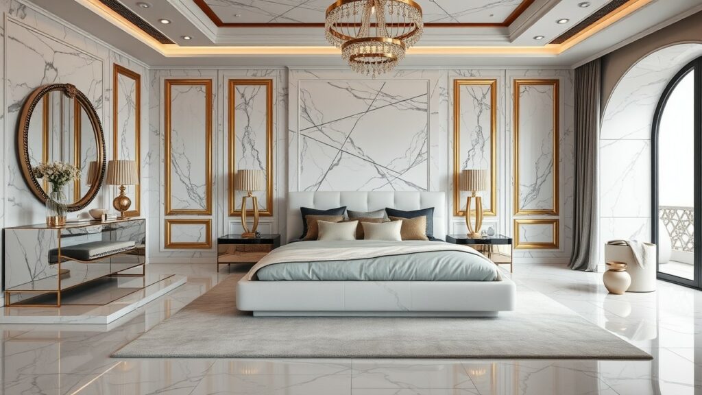 18 Opulent Marble Luxury Bedroom Inspirations