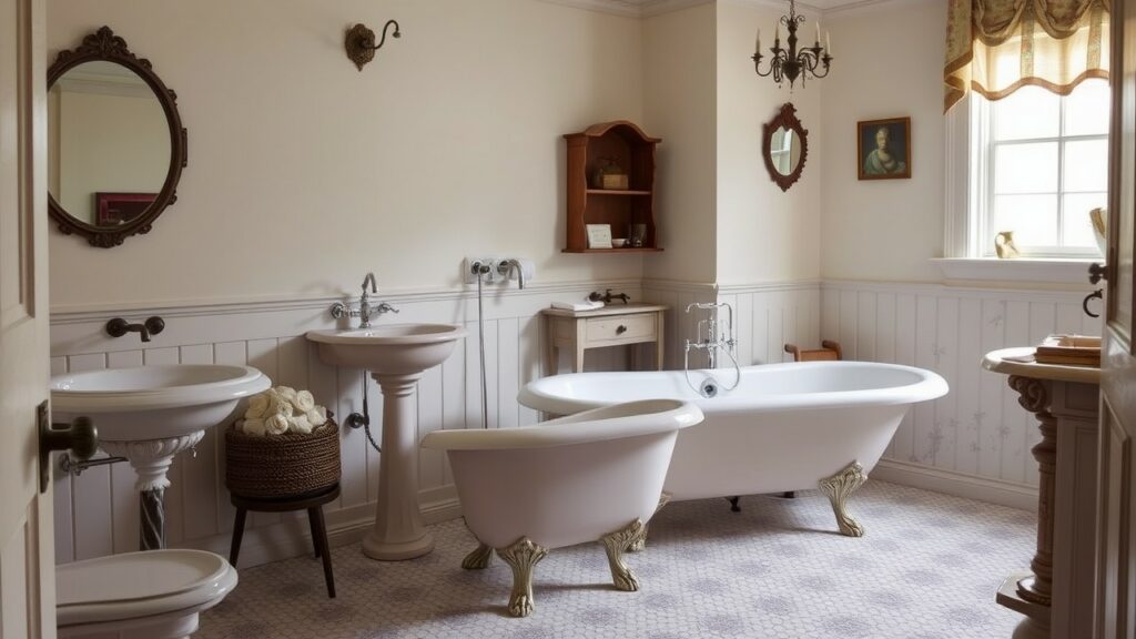 18 Victorian-Era Luxury Bathroom Inspirations