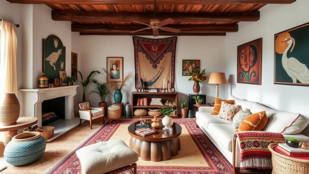 19 Boho Luxe Living Room Inspirations