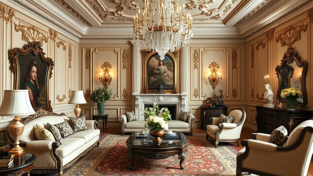 19 Chateau-Inspired Luxury Living Room Concepts