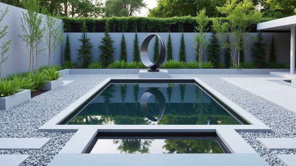 19 Contemporary Minimalist Luxury Garden Inspirations and Ideas