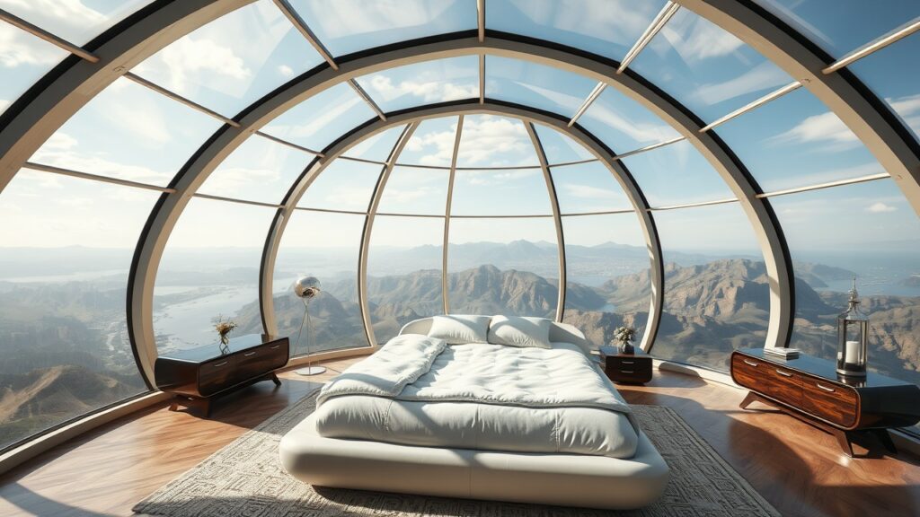 19 Glass Dome Luxury Bedroom Inspirations