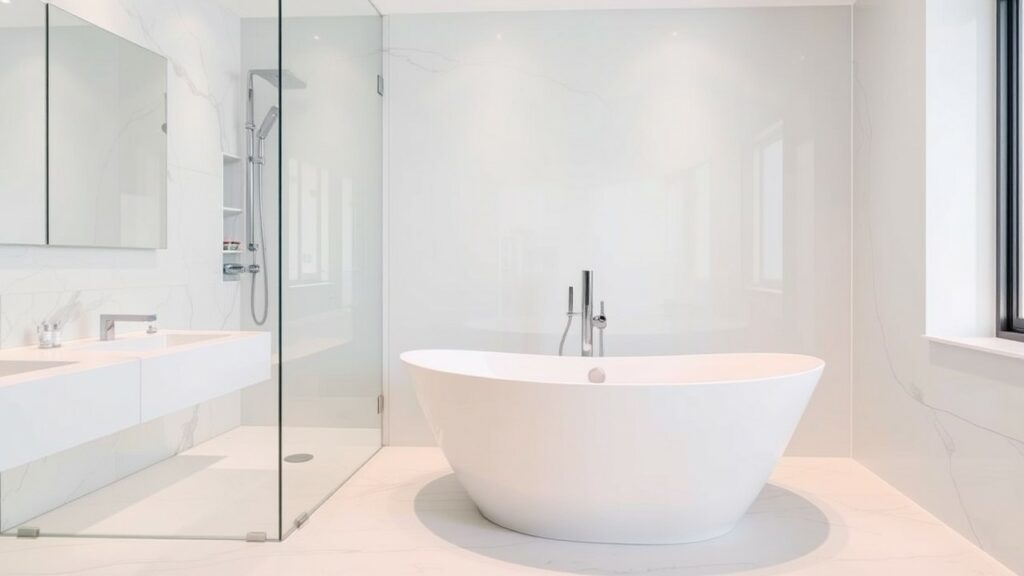 19 Glass and Chrome Luxury Bathroom Ideas