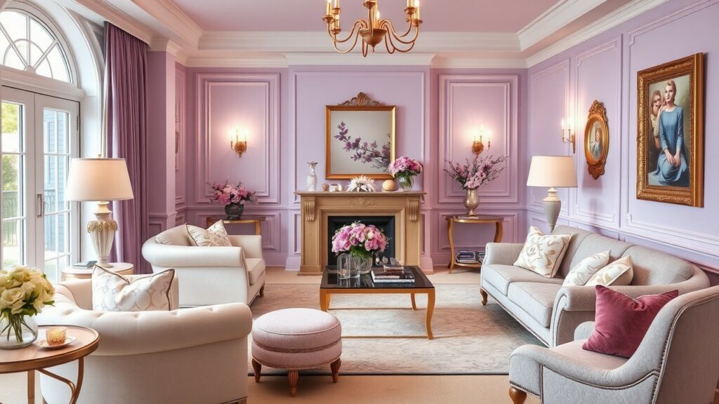 19 Lavender Retreat Living Room Ideas