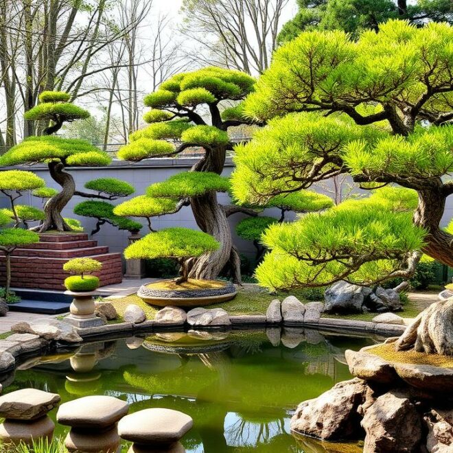 19 Luxury Bonsai Garden Ideas That Showcase Miniature Elegance (#14 is So Beautiful!)