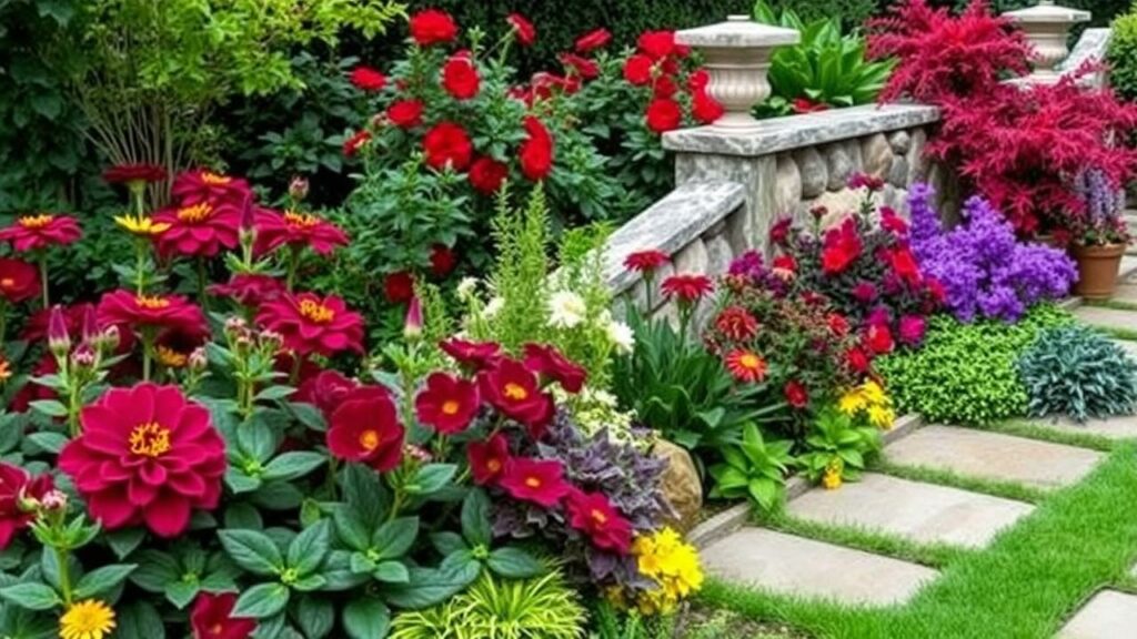 19 Luxury Jewel-Tone Garden Inspirations and Ideas