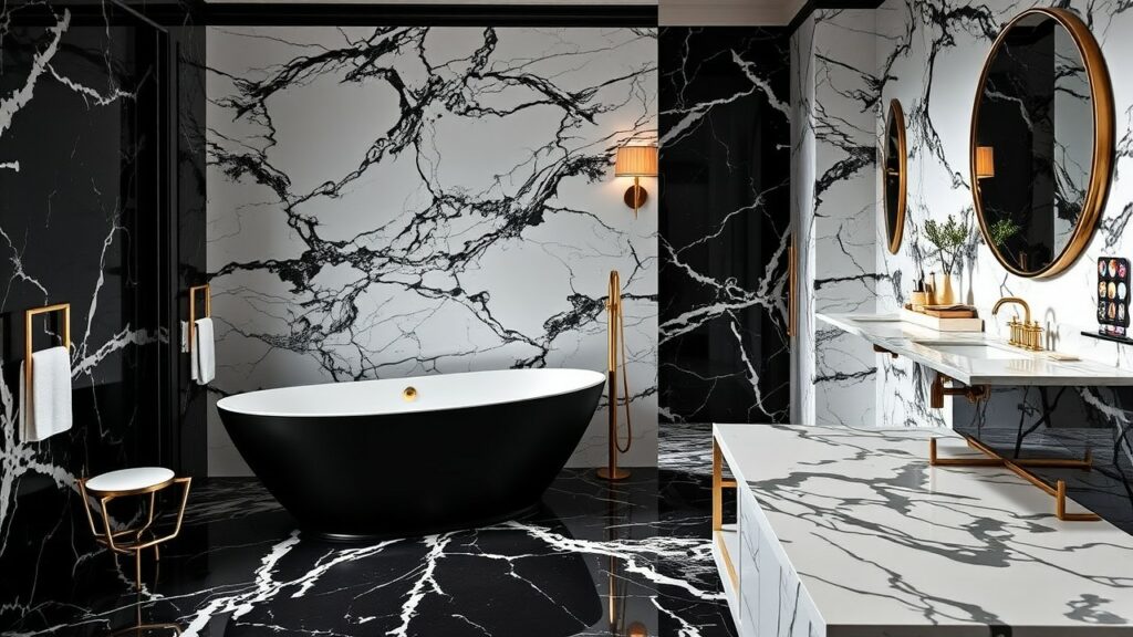 19 Onyx Marble Luxury Bathroom Inspirations