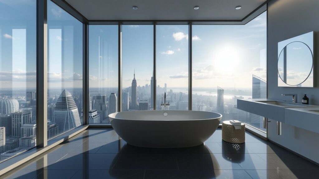 19 Skyline View Luxury Bathroom Design Concepts