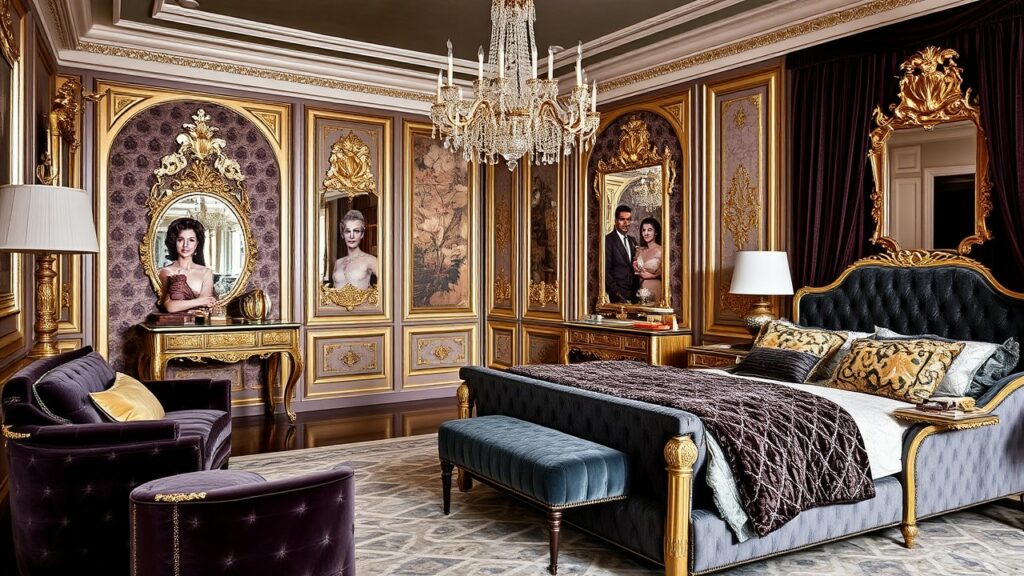 19 Velvet and Gold Luxury Bedroom Ideas