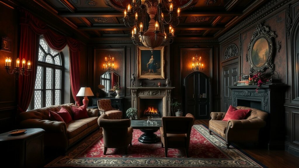 19 Victorian Gothic Living Room Inspirations