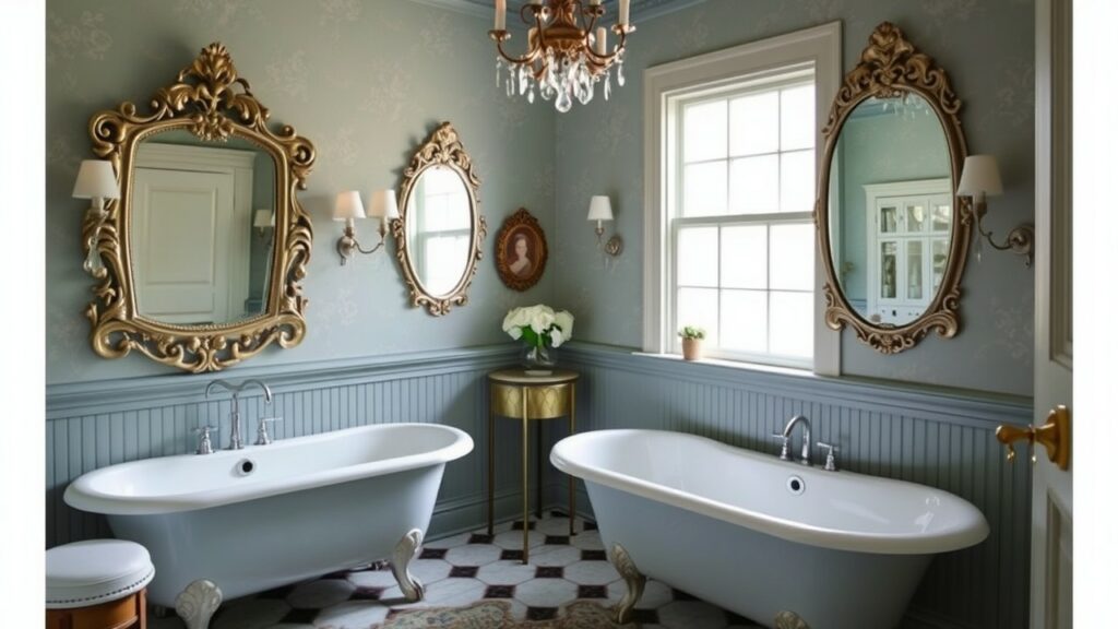 19 Vintage Glamour Luxury Bathroom Design Concepts