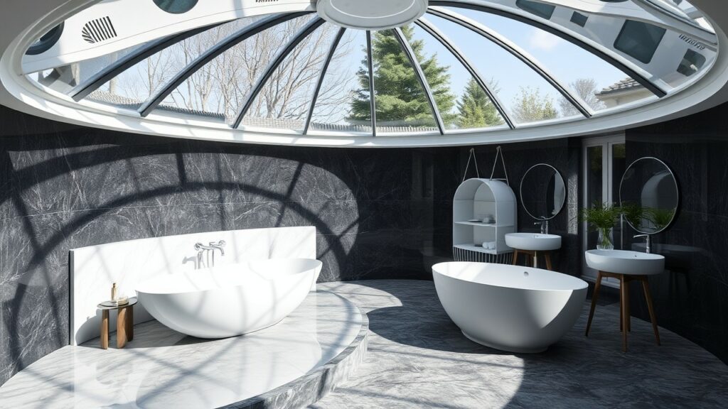 20 Glass Dome Luxury Bathroom Inspirations