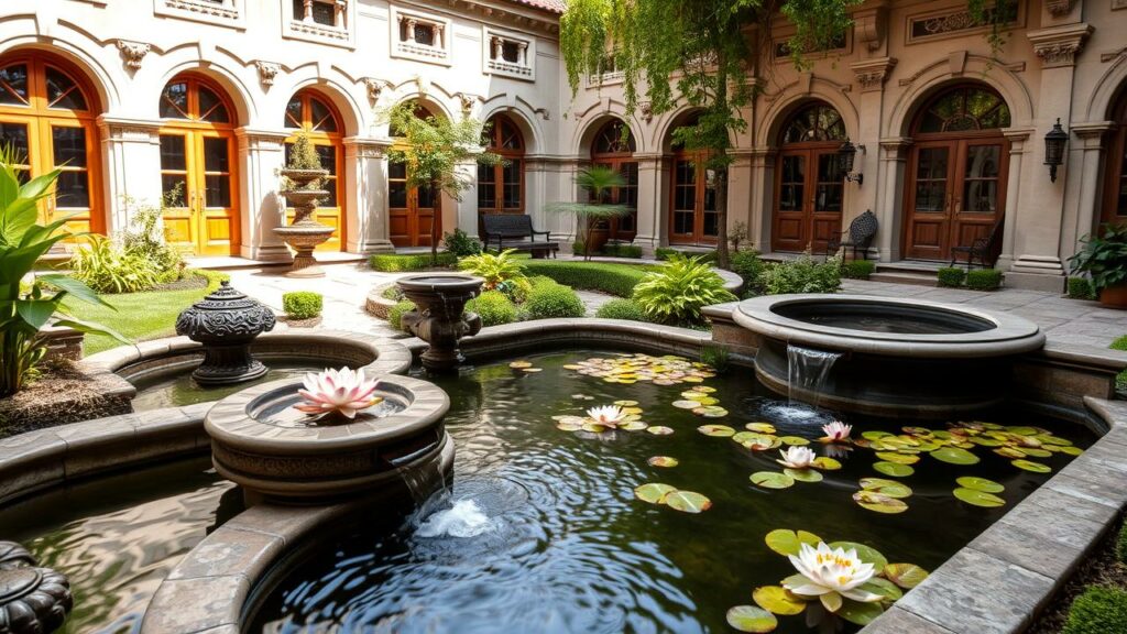 20 Luxury Courtyard Water Garden Inspirations and Ideas