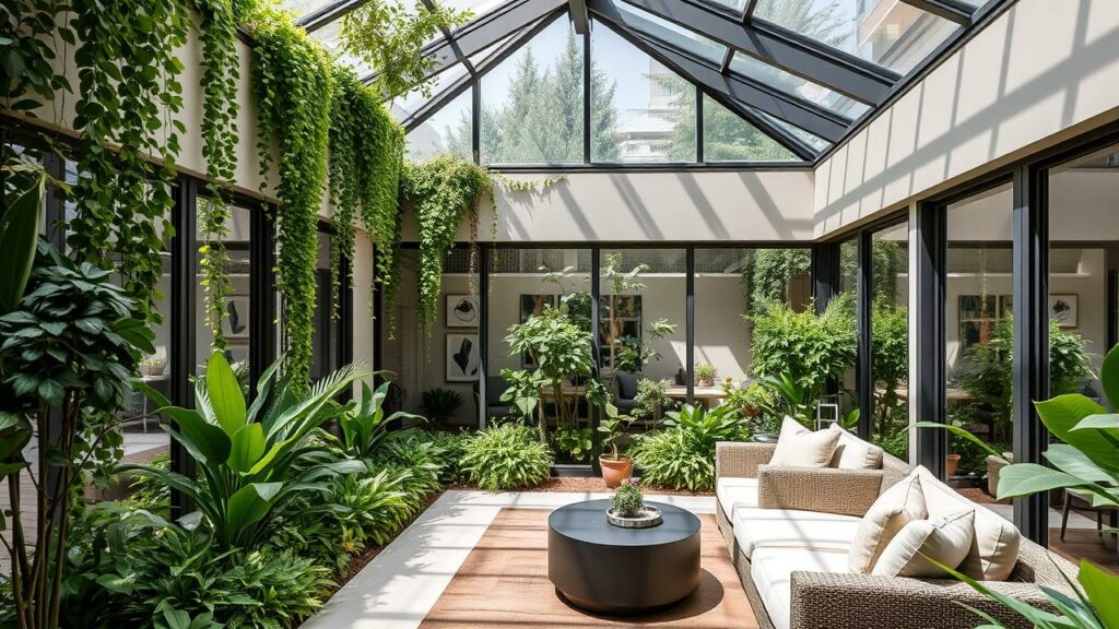 20 Luxury Enclosed Garden Atrium Inspirations and Ideas