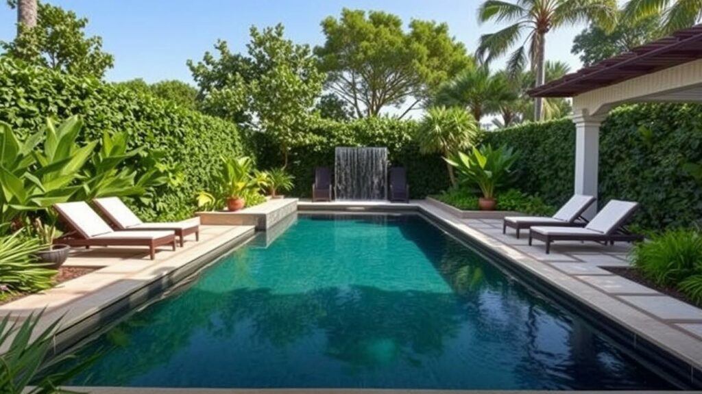 20 Luxury Hidden Poolside Garden Inspirations and Ideas