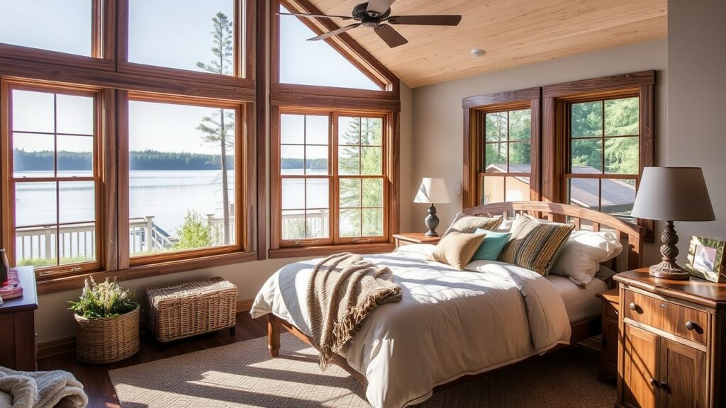 20 Luxury Lakehouse Bedroom Ideas