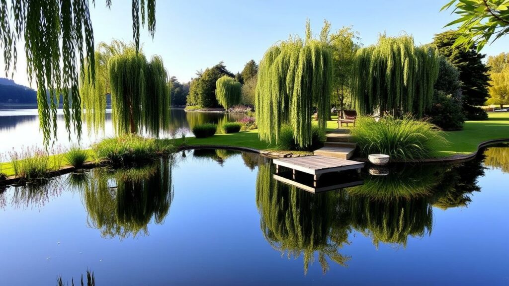 20 Luxury Lakeside Reflection Garden Inspirations and Ideas