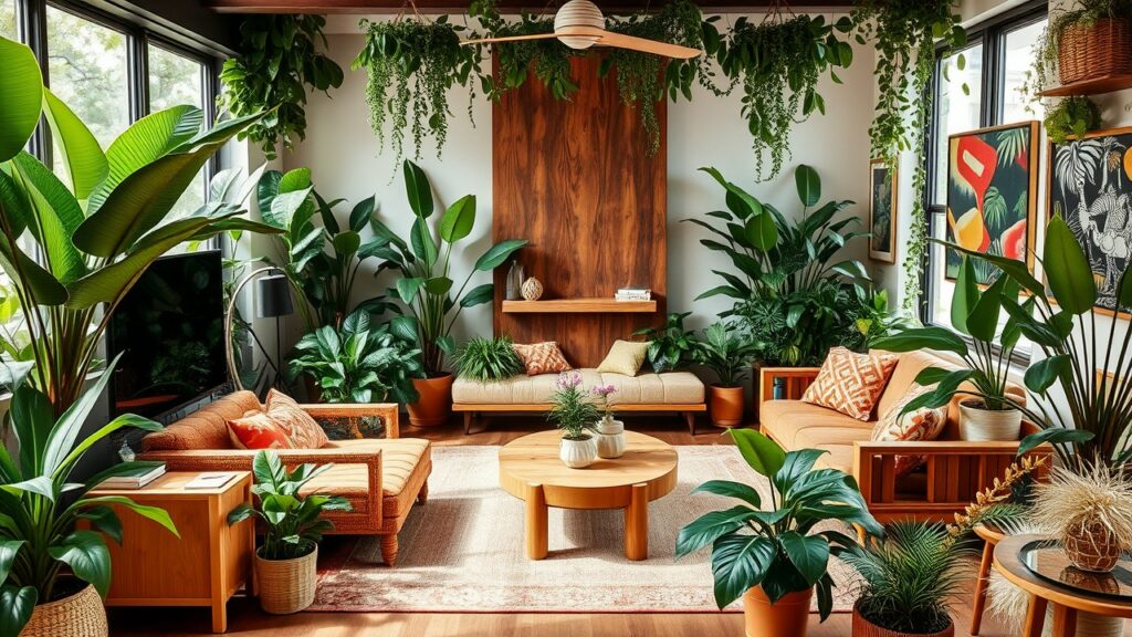 20 Urban Jungle Living Room Inspirations