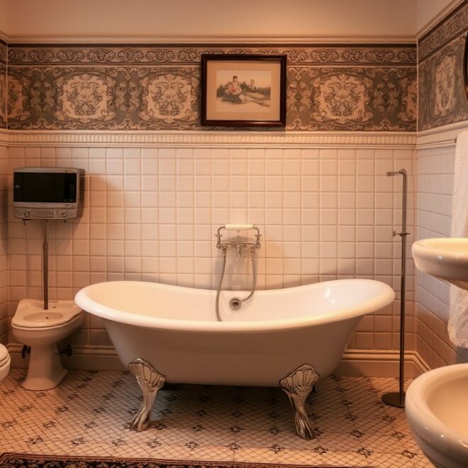 20 Victorian Clawfoot Tub Luxury Bathroom Inspirations for Vintage Glamour (#12 Will Enchant You!)