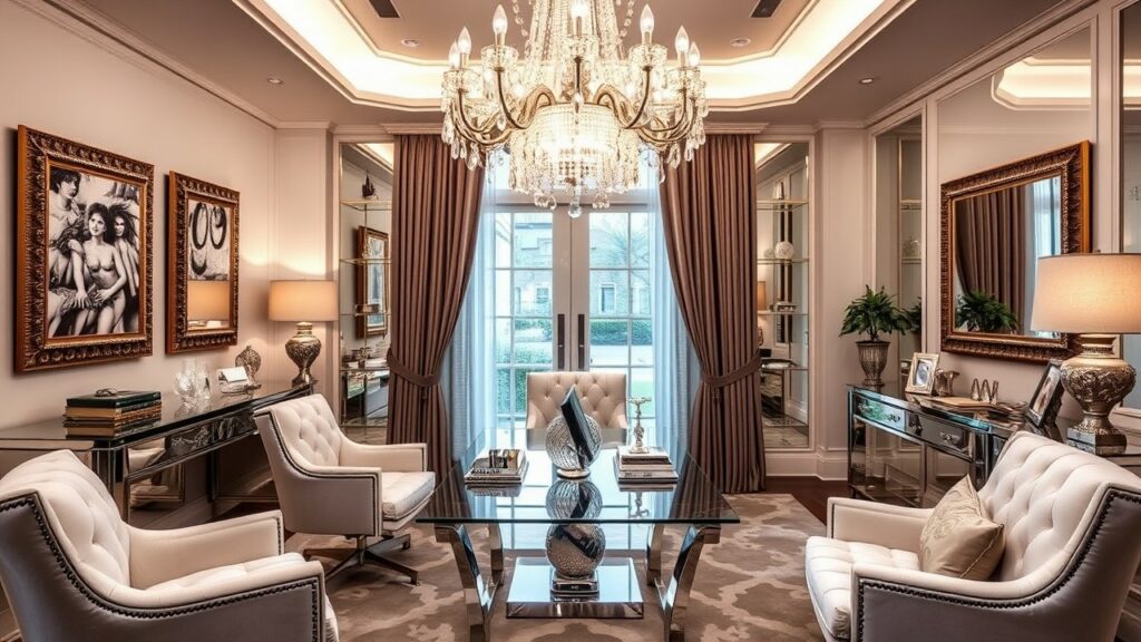 21 Crystal Chandelier Luxury Home Office Inspirations